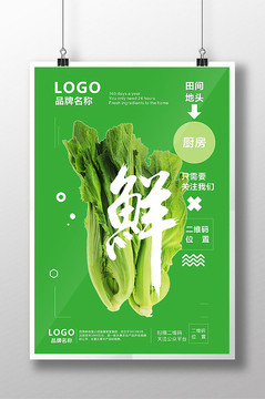 蔬菜海報(bào) 超市海報(bào) 農(nóng)業(yè)品牌