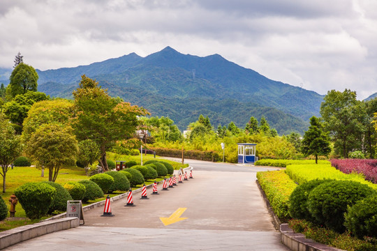 古田山庄内部风光