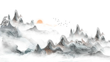 水墨山水畫