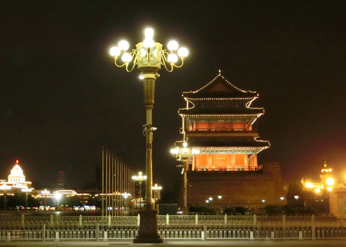 正阳门夜景