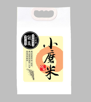 大米包裝 PSD平面圖