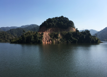 蕉岭县大角湖风光