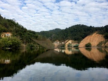 长潭河风光