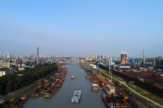 京杭大运河运输线