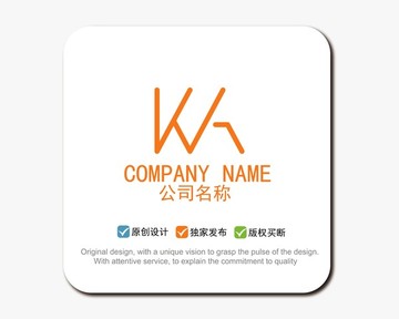 KA字母LOGO標志