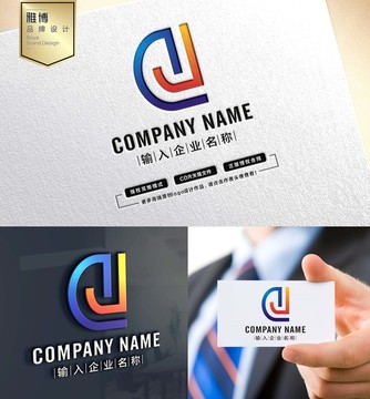 DJ字母標志 JD標志設計