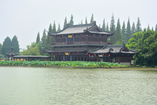 镇江金山寺风光