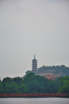 镇江金山寺风光