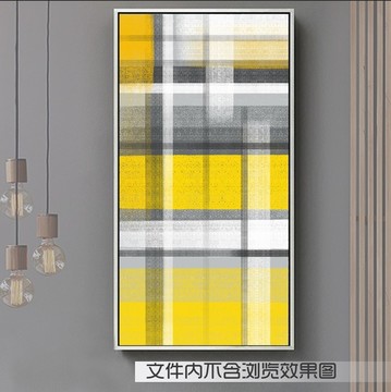 北歐油畫抽象玄關(guān)畫