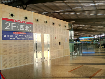 火车站 地铁站 上海南站 交通