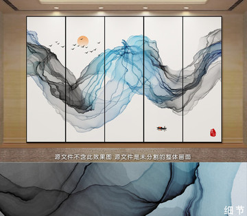水墨畫(huà) 意境水墨裝飾畫(huà)
