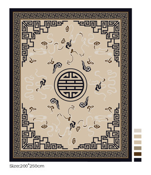 中式地毯图案