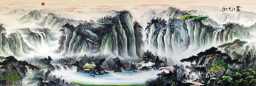 山水画