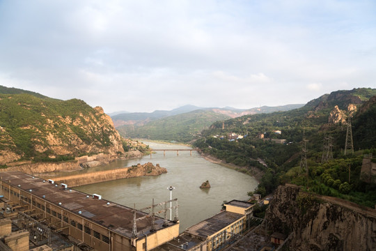 黄河三门峡大坝风景区