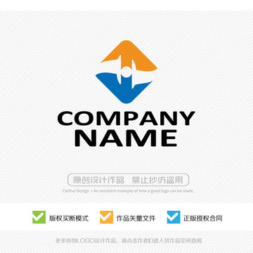 H字母LOGO設(shè)計