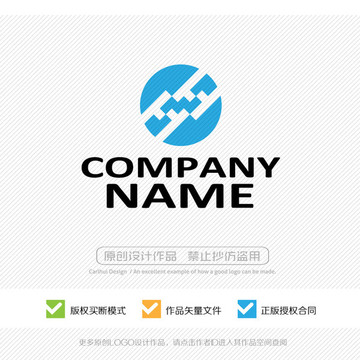 HH字母 LOGO設計