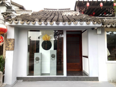 古鎮(zhèn)客棧旅館門設(shè)計
