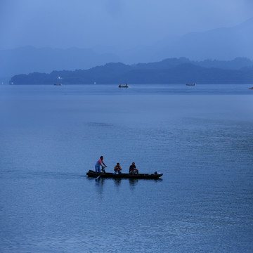 庐山西海风光