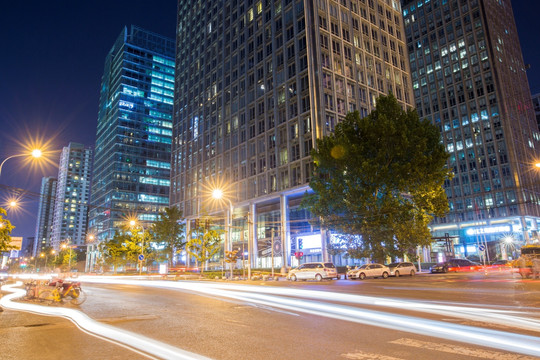 光华路夜景