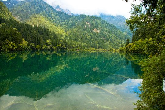 九寨沟 湖光山色 山水风光