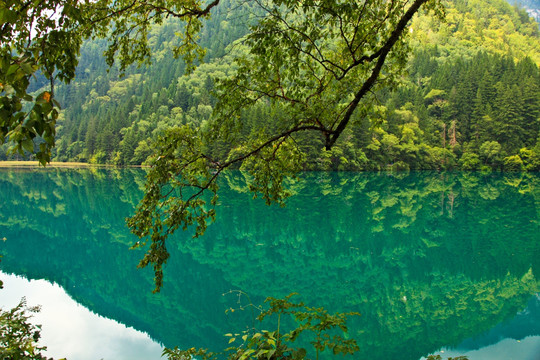 九寨沟 湖光山色