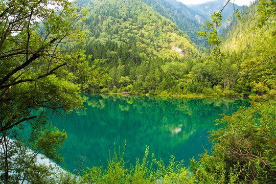 九寨沟 湖光山色