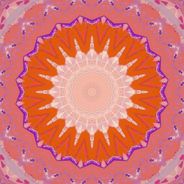 花紋拼花抽象裝飾畫(huà)