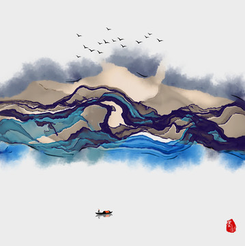水墨畫