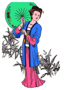 仕女圖