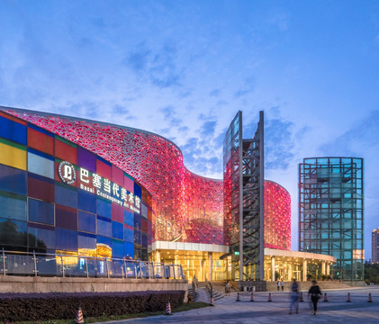 苏州文化艺术中心 建筑夜景