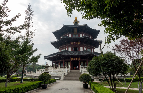 苏州 寒山寺 梵音阁