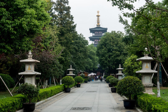 苏州 寒山寺 普明塔