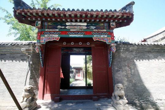 独乐寺 寺庙 古建筑 蓟县