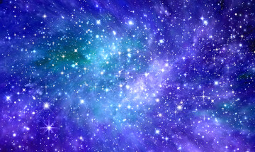 藍紫色星空