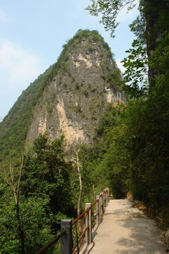 石柱沟原始风貌