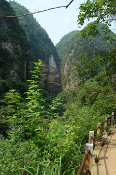 石柱沟原始风貌