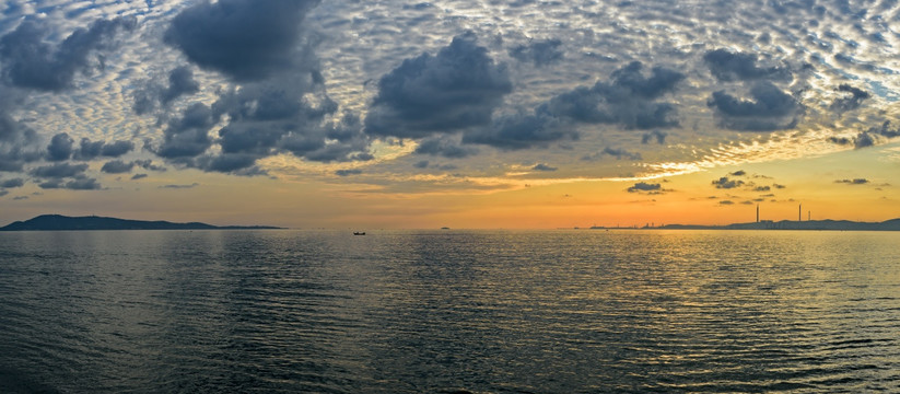 威海湾晨曦