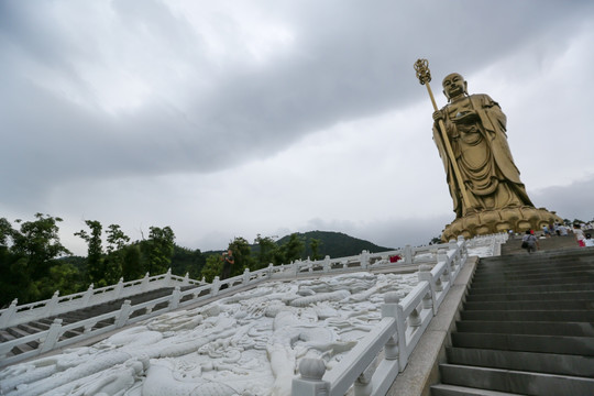 九华山 安徽 池州 平天湖 佛