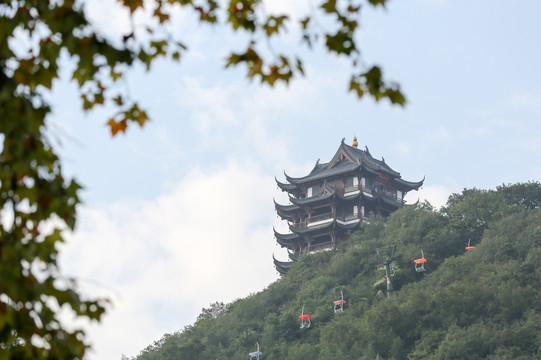 采石矶 马鞍山 长江 三台寺