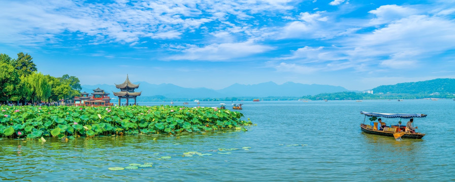 杭州西湖风光