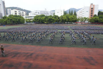 军训汇报表演