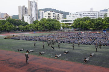 军训汇报表演