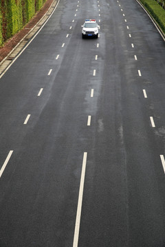 道路 公路 警车