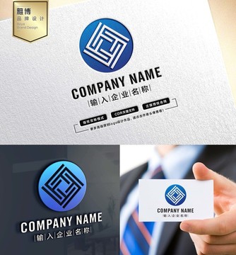 F字母標志 LOGO設計