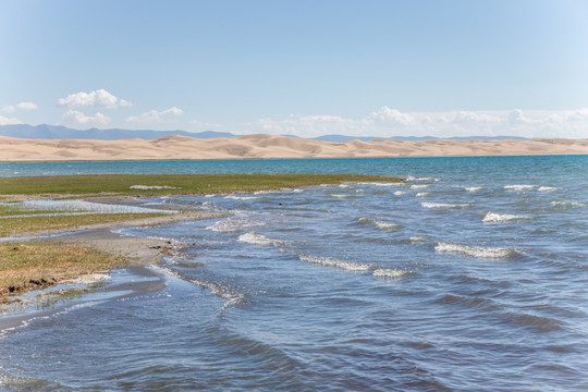 青海湖金沙湾