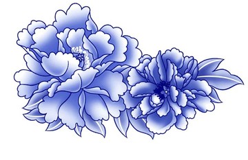 牡丹國畫