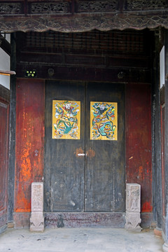 中式传统门楼 民居庭院大门