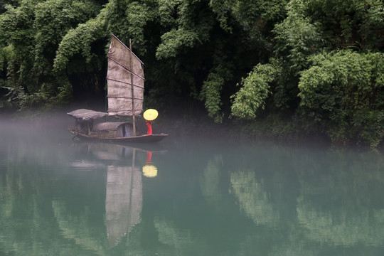 三峡人家风景