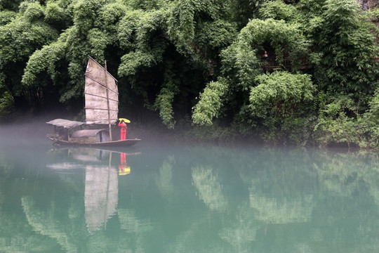 三峡人家风景