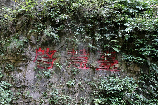 三峡大瀑布风景